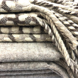 Burel Factory - Plaid/deken 100% wol; beige