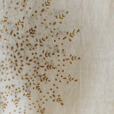 Zijde Voile met gouddraad