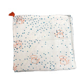 Hydrofiele doek 102 x 102 cm - Chai theepot met sterretjes