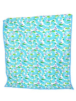 Kingsize bedsprei quilt en/of deken  - Speels Strand Motief gezeefdrukt - 254 x 254 cm