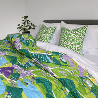 Kingsize bedsprei quilt en/of deken  Nature - Safomasi - 254 x 254 cm