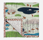 Speelkleed en/of deken: Hertenkamp
